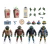 NECA - Pack de 4 Tortugas Punk - Dibujos animados TMNT