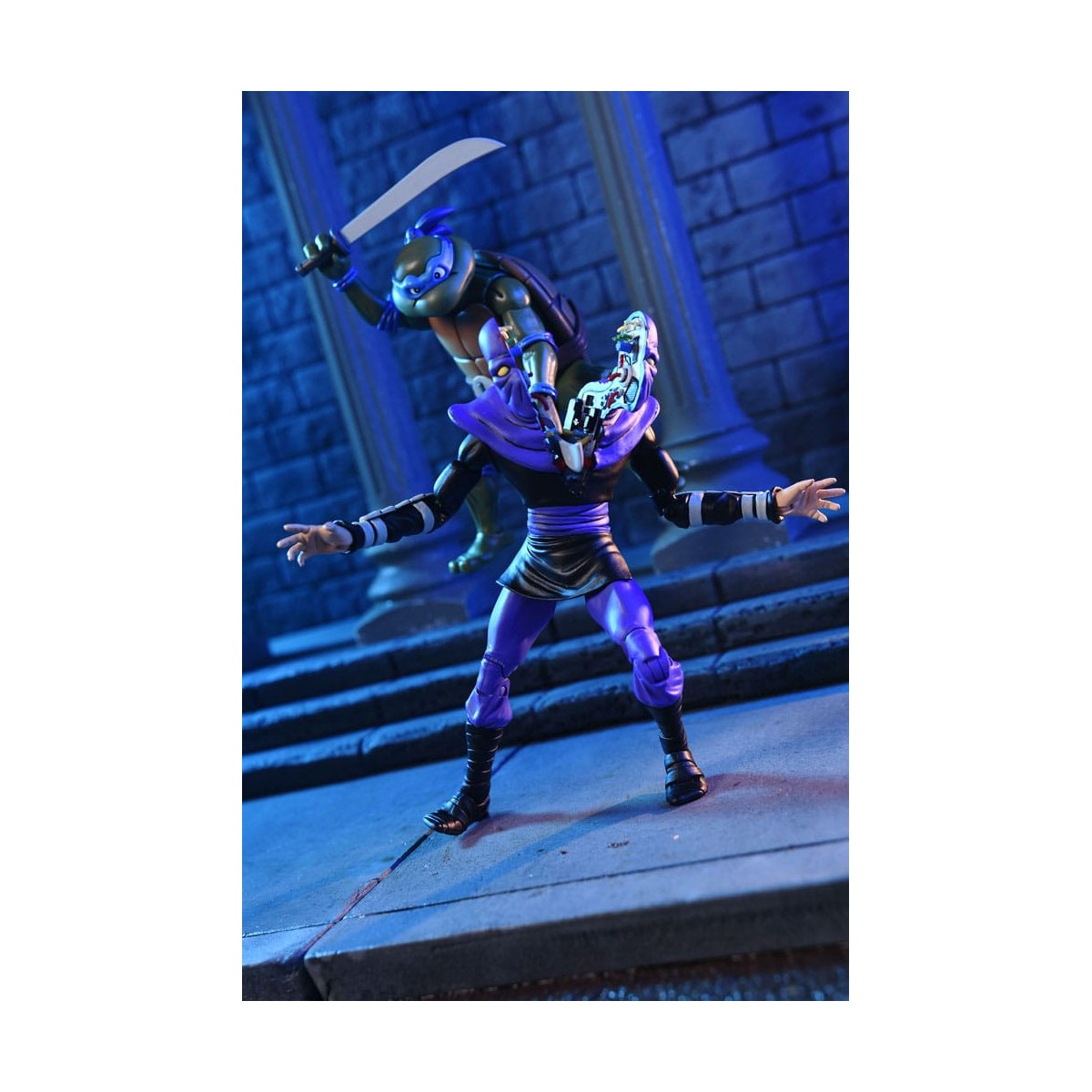 NECA - Traje de negocios Casey Jones y Soldado de Pie Partido - TMNT Cartoon