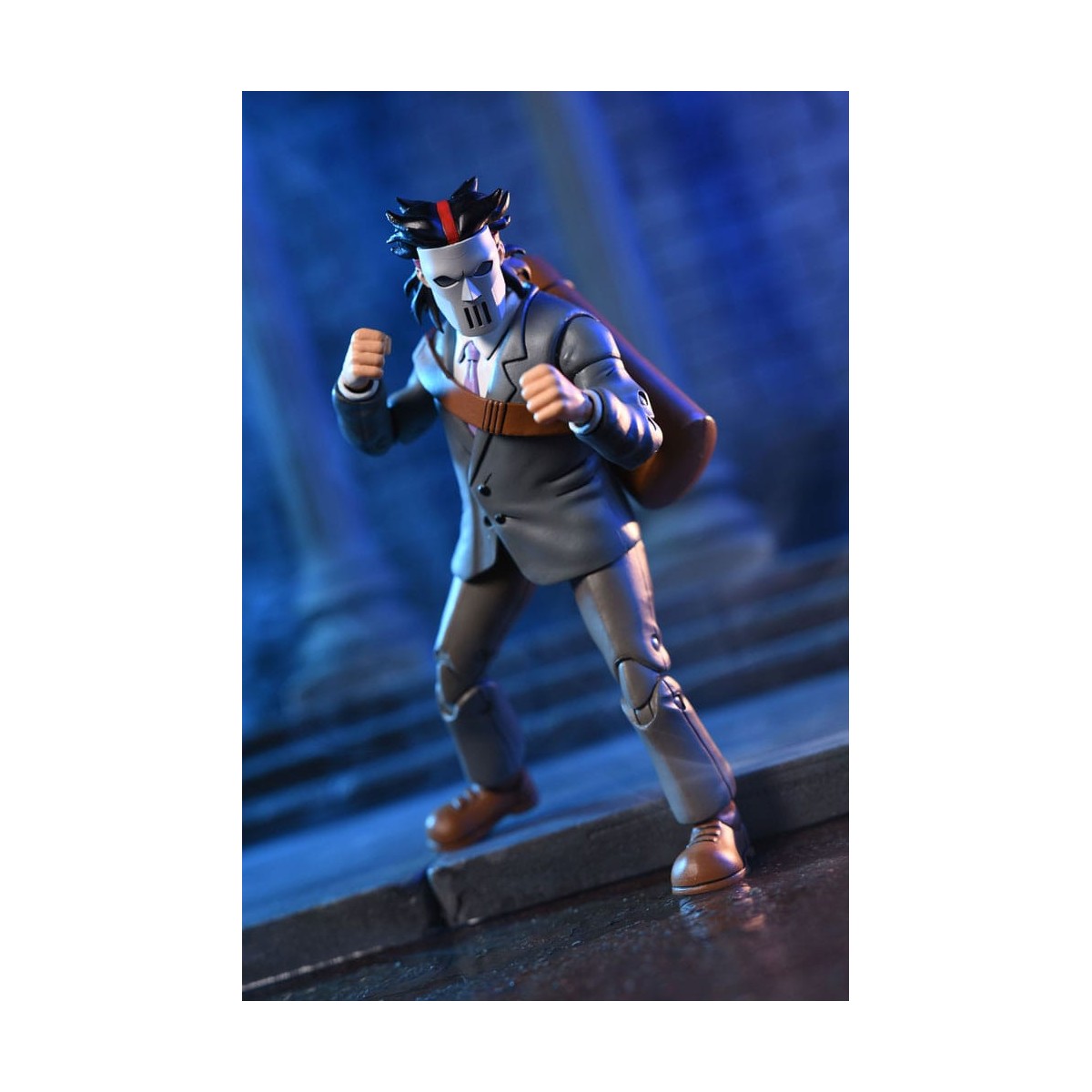 NECA - Traje de negocios Casey Jones y Soldado de Pie Partido - TMNT Cartoon