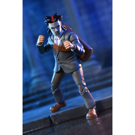 NECA - Traje de negocios Casey Jones y Soldado de Pie Partido - TMNT Cartoon
