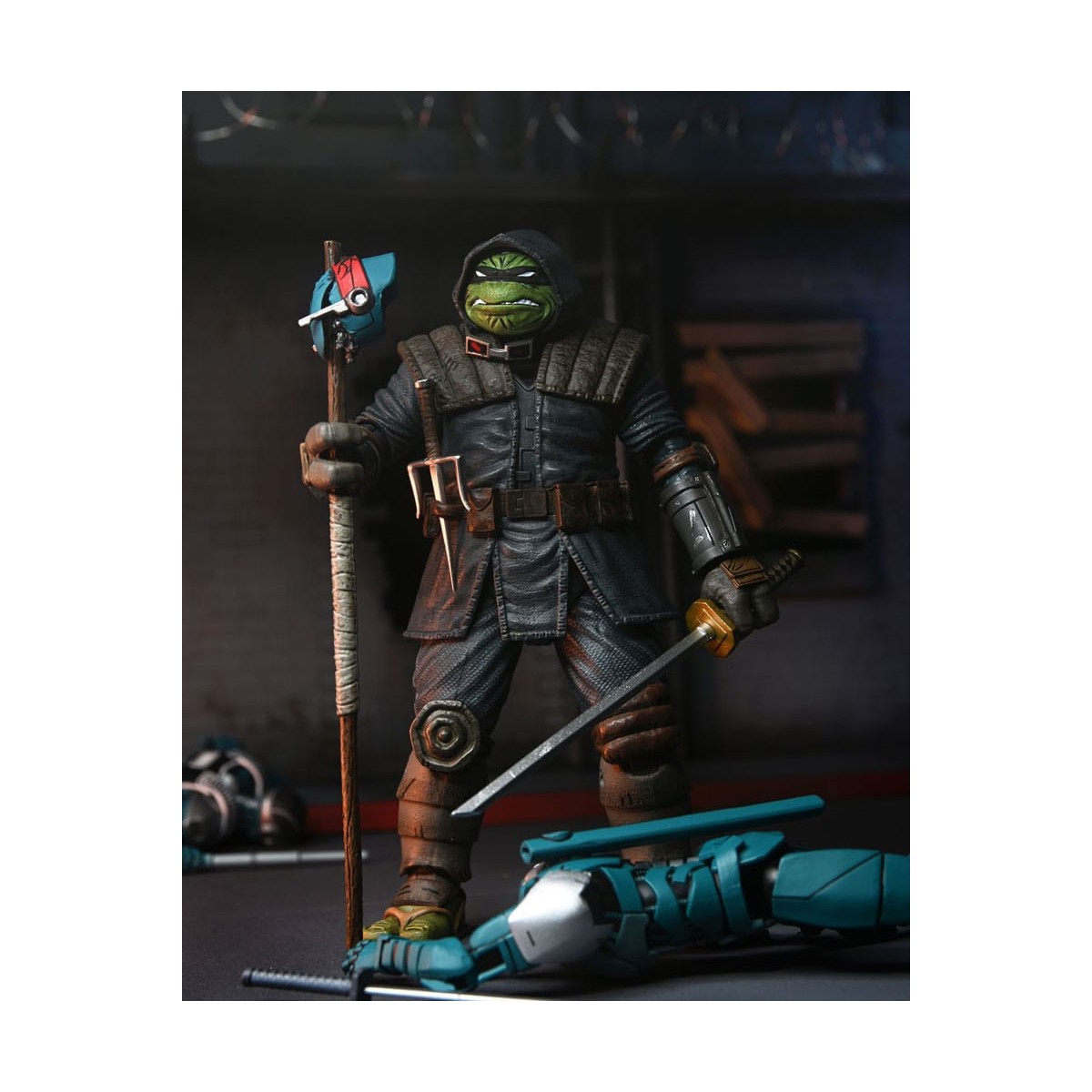 NECA - IDW Comics El Último Ronin - Pack de Accesorios TMNT - Teenage Mutant Ninja Turtles