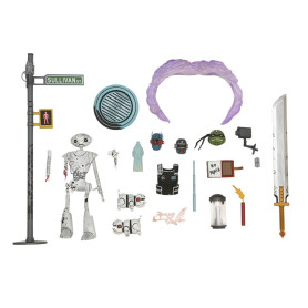 NECA - IDW Comics El Último Ronin - Pack de Accesorios TMNT - Teenage Mutant Ninja Turtles