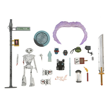 NECA - IDW Comics El Último Ronin - Pack de Accesorios TMNT - Teenage Mutant Ninja Turtles