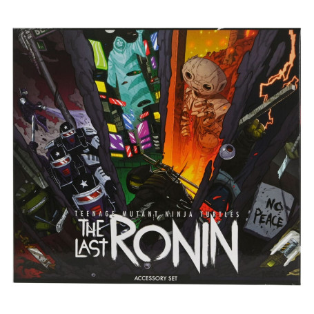NECA - IDW Comics El Último Ronin - Pack de Accesorios TMNT - Teenage Mutant Ninja Turtles