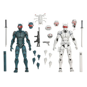 NECA - IDW Comics - Paquete de Refuerzos de la Tropa de Patrulla SYNJA - El Último Ronin - TMNT - Teenage Mutant Ninja Turtles