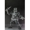 NECA - Pack 4 figuras Tortugas Blanco y Negro - Universal Monsters x TMNT