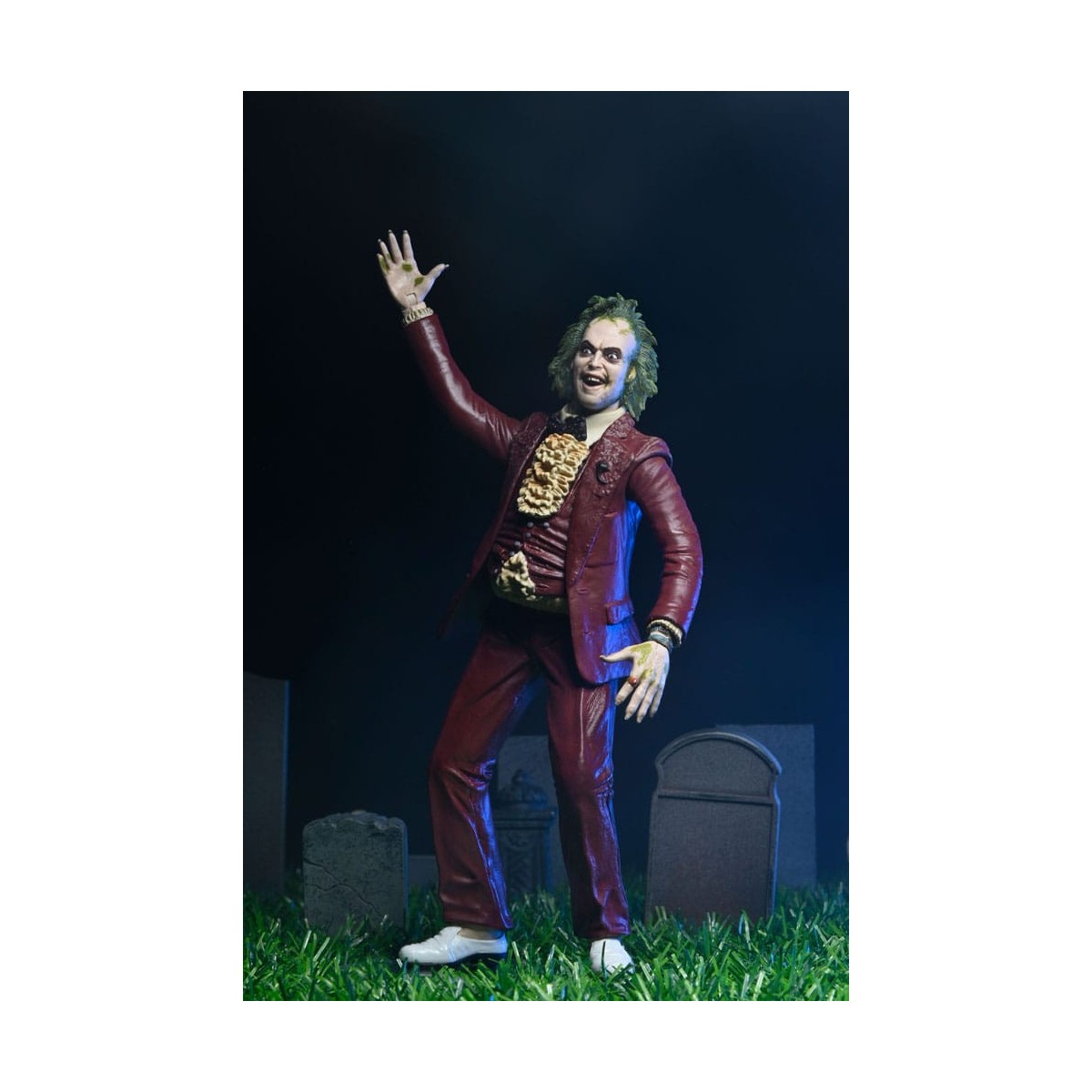 Neca BeetleJuice 1988 - Beetlejuice Esmoquin Rojo