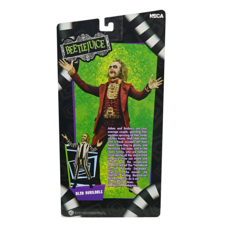 Neca BeetleJuice 1988 - Beetlejuice Esmoquin Rojo