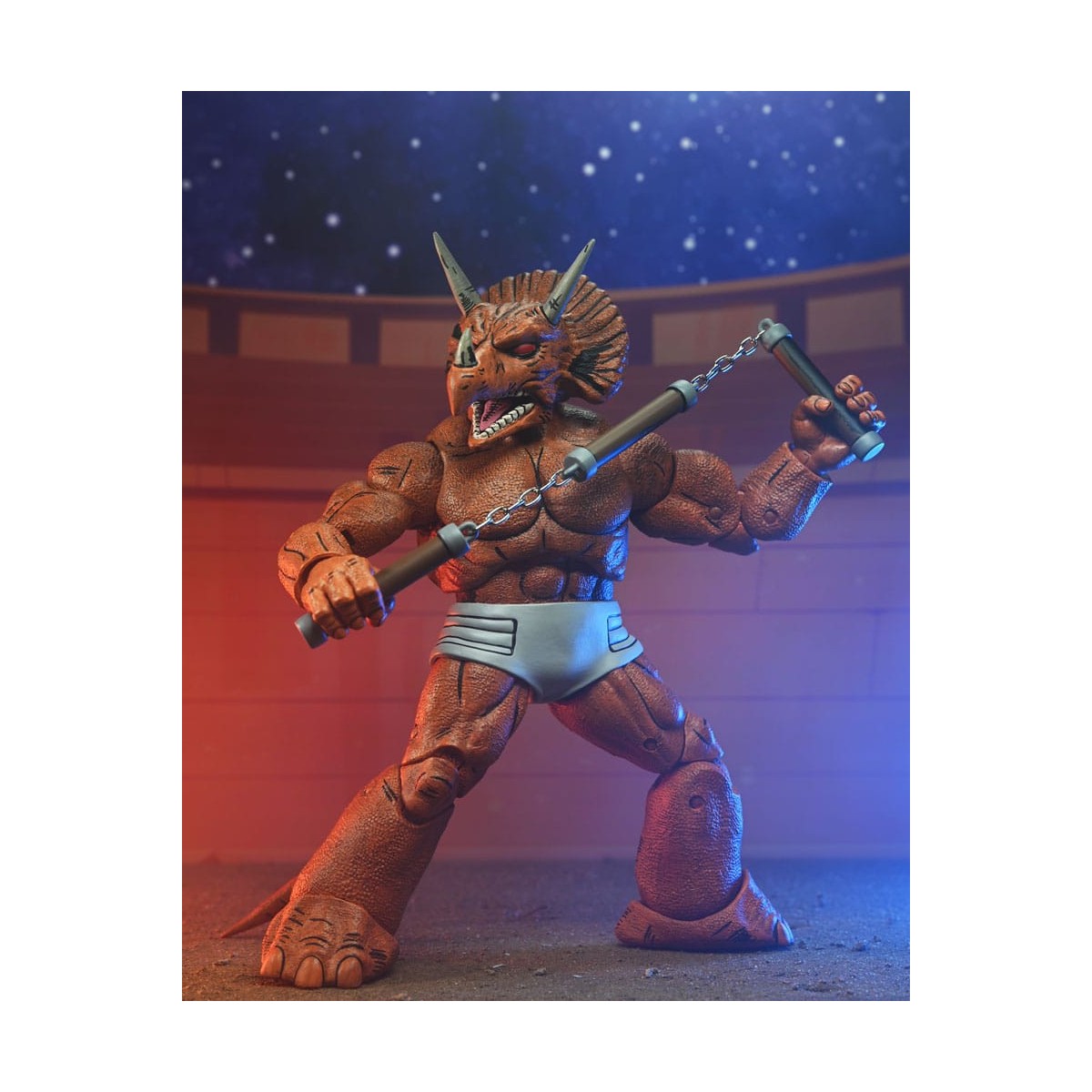 NECA - Mirage Comics - Triceraton Gladiador - TMNT