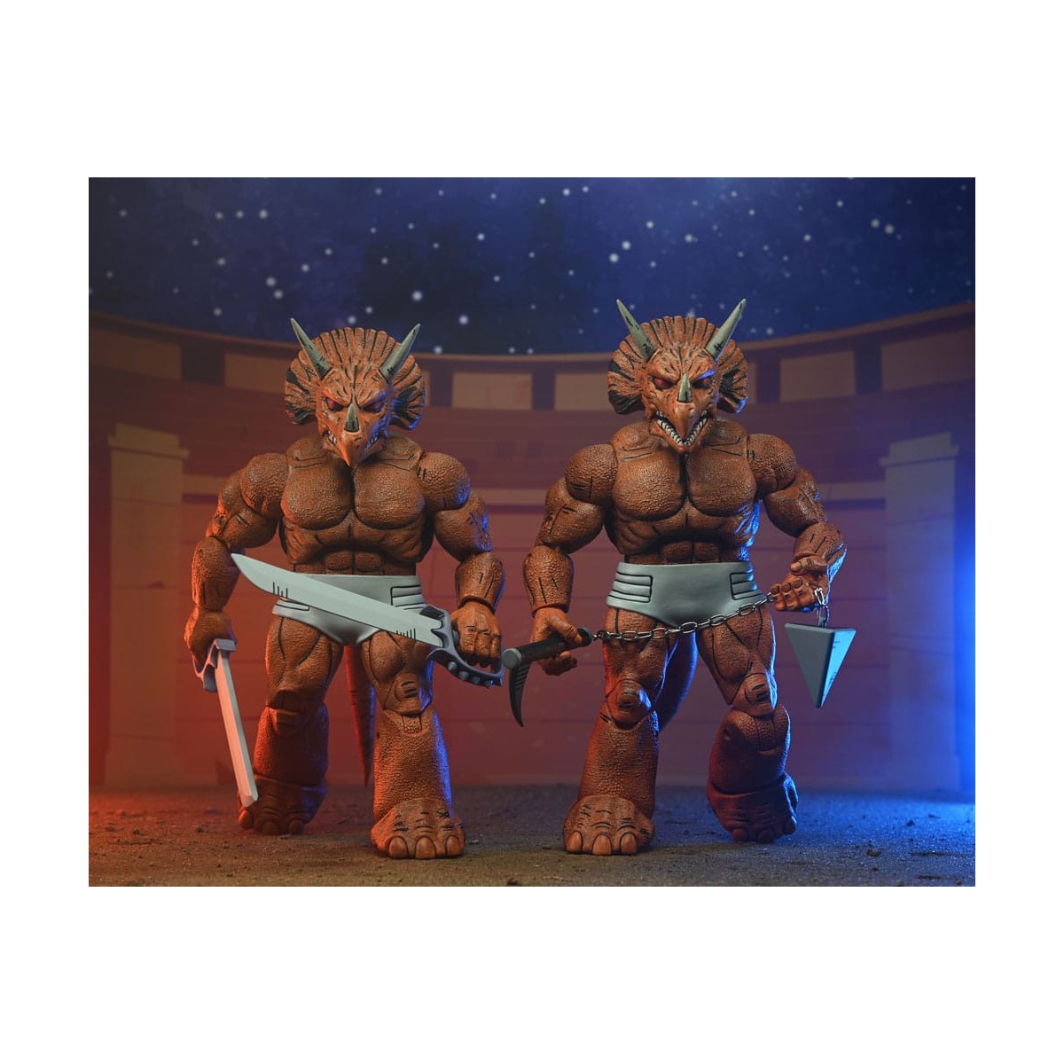 NECA - Mirage Comics - Triceraton Gladiador - TMNT