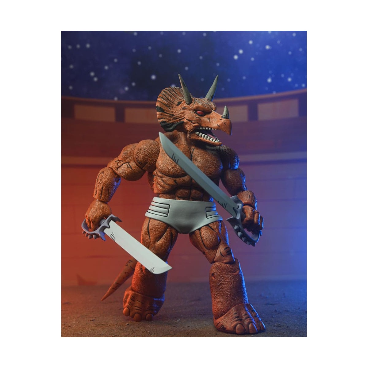 NECA - Mirage Comics - Triceraton Gladiador - TMNT