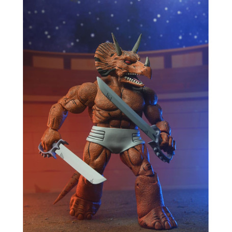 NECA - Mirage Comics - Triceraton Gladiador - TMNT