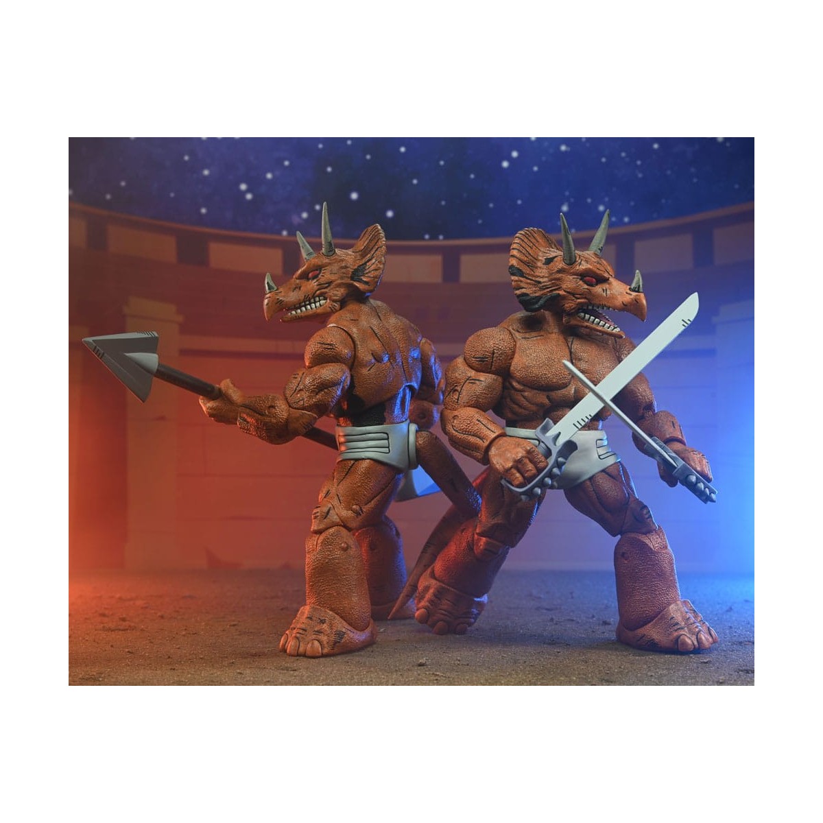 NECA - Mirage Comics - Triceraton Gladiador - TMNT