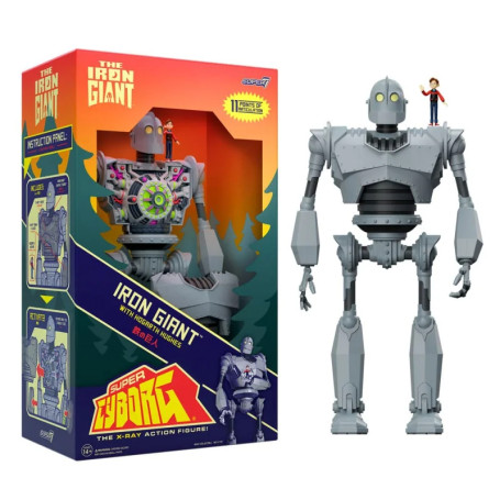Super 7 - Le Géant de Fer - Super Cyborg Gigante de Hierro - A todo color