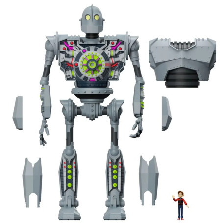 Super 7 - Le Géant de Fer - Super Cyborg Gigante de Hierro - A todo color