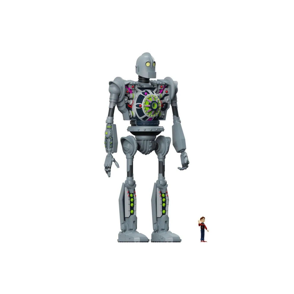 Super 7 - Le Géant de Fer - Super Cyborg Gigante de Hierro - A todo color