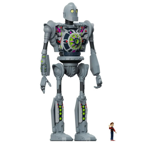 Super 7 - Le Géant de Fer - Super Cyborg Gigante de Hierro - A todo color