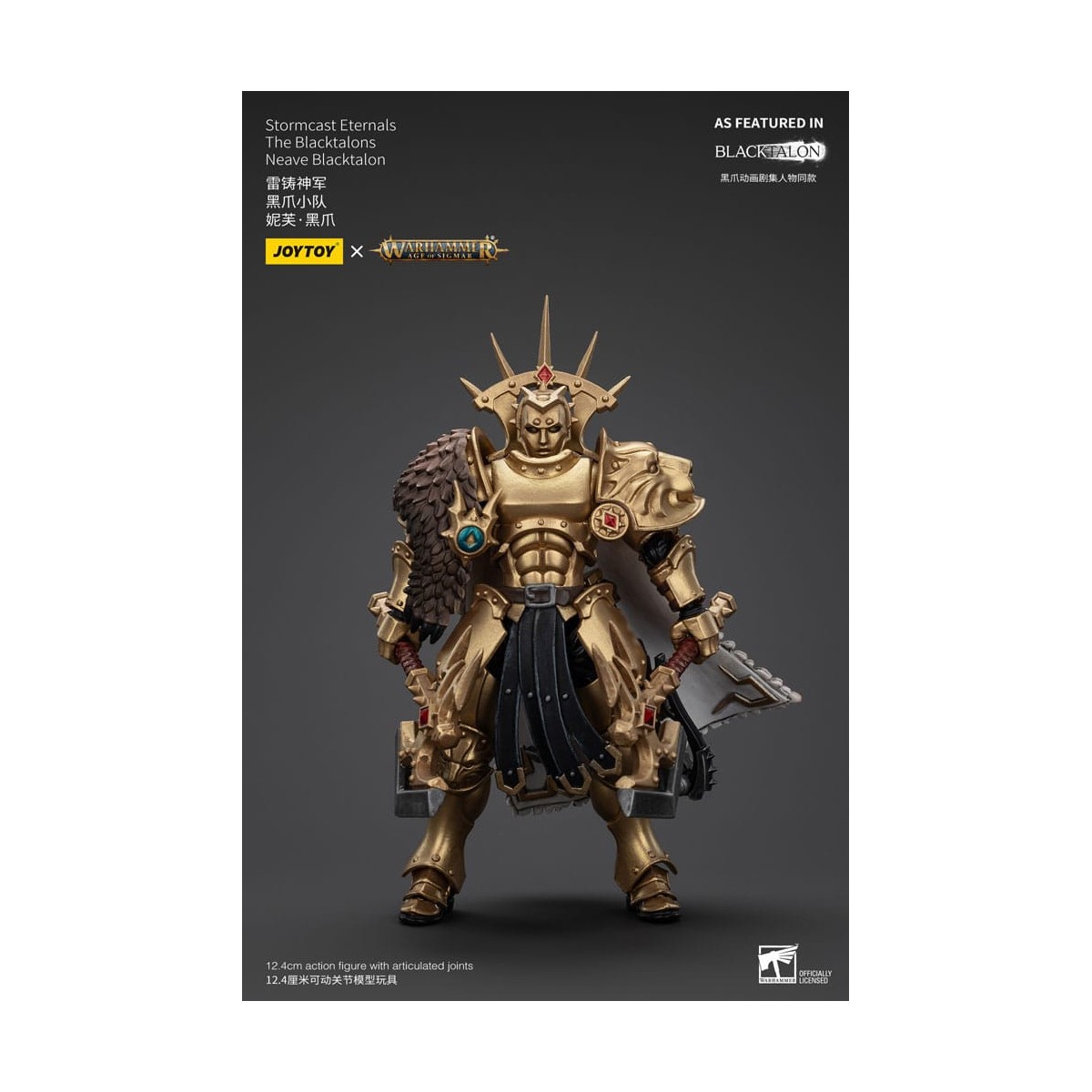 JoyToy - Stormcast Eternals Los Blacktalons - Neave Blacktalon 1/18 - Warhammer Age of Sigmar
