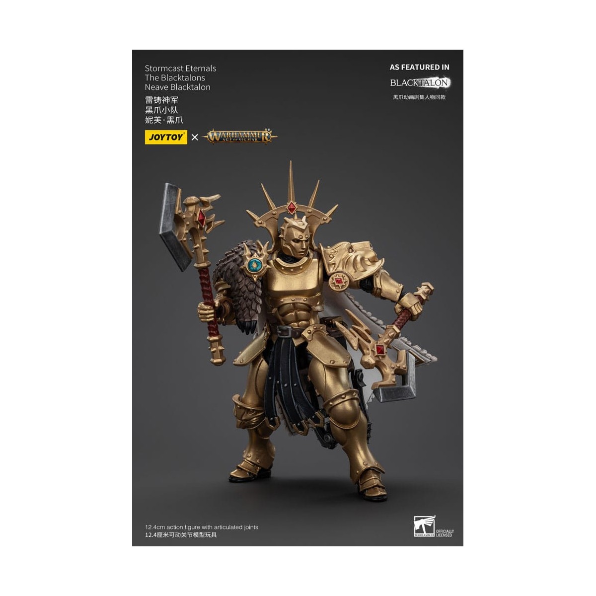 JoyToy - Stormcast Eternals Los Blacktalons - Neave Blacktalon 1/18 - Warhammer Age of Sigmar