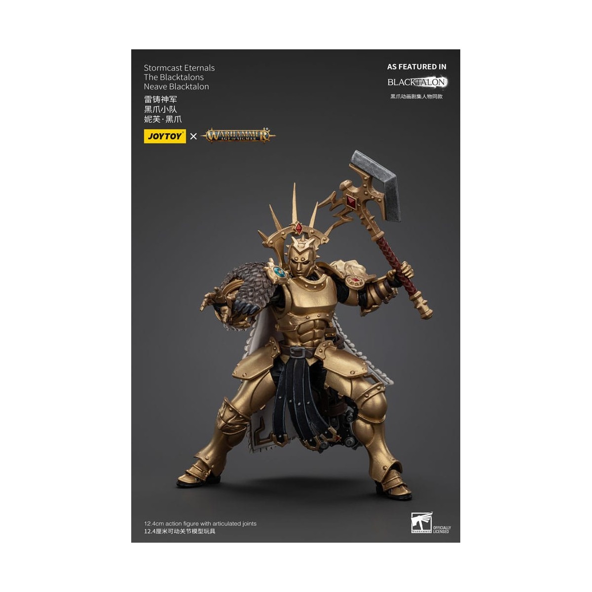 JoyToy - Stormcast Eternals Los Blacktalons - Neave Blacktalon 1/18 - Warhammer Age of Sigmar