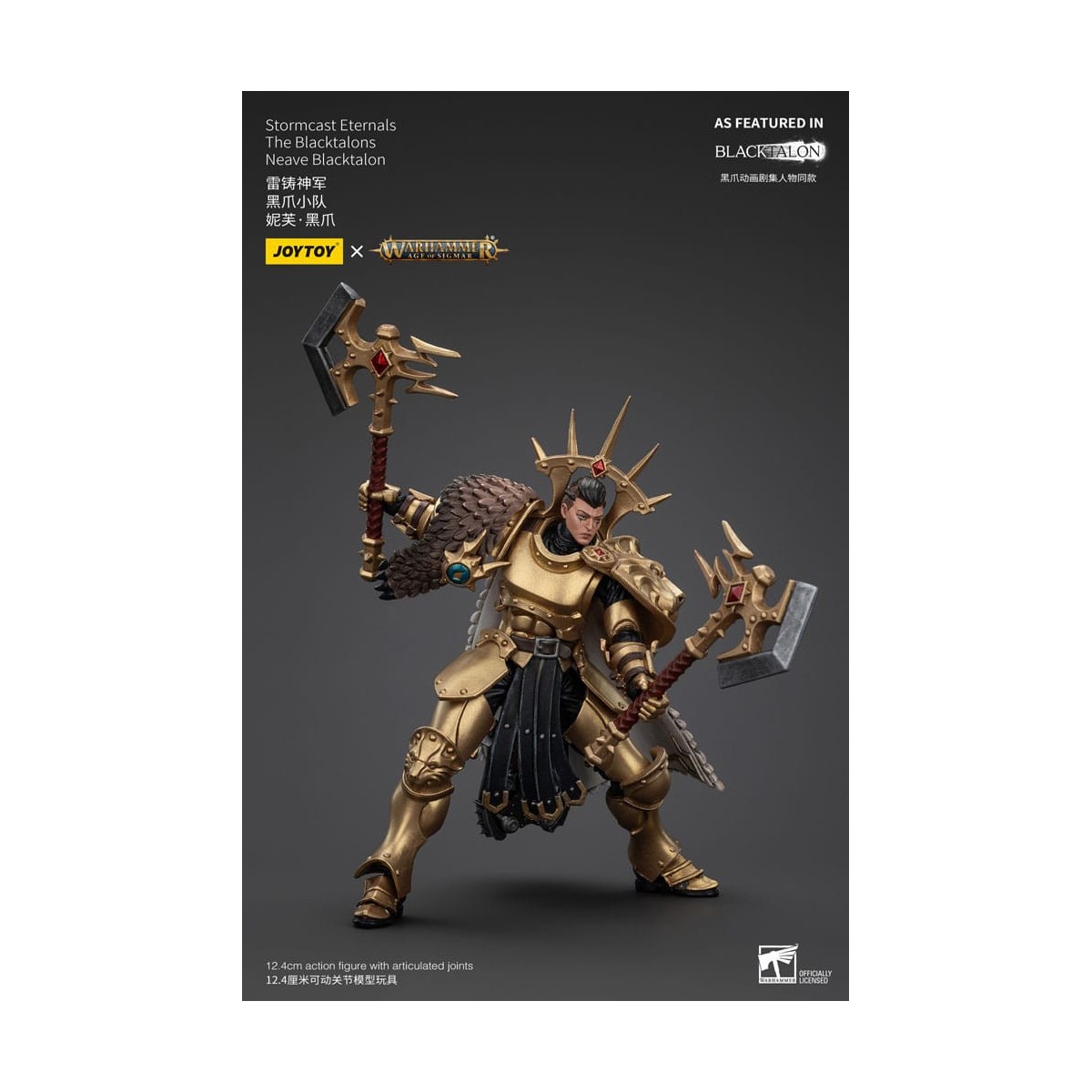 JoyToy - Stormcast Eternals Los Blacktalons - Neave Blacktalon 1/18 - Warhammer Age of Sigmar