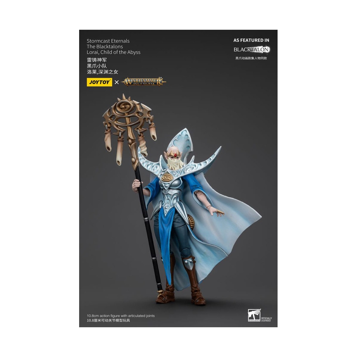 JoyToy - Stormcast Eternals Los Blacktalons - Lorai Niño del Abismo 1/18 - Warhammer Age of Sigmar