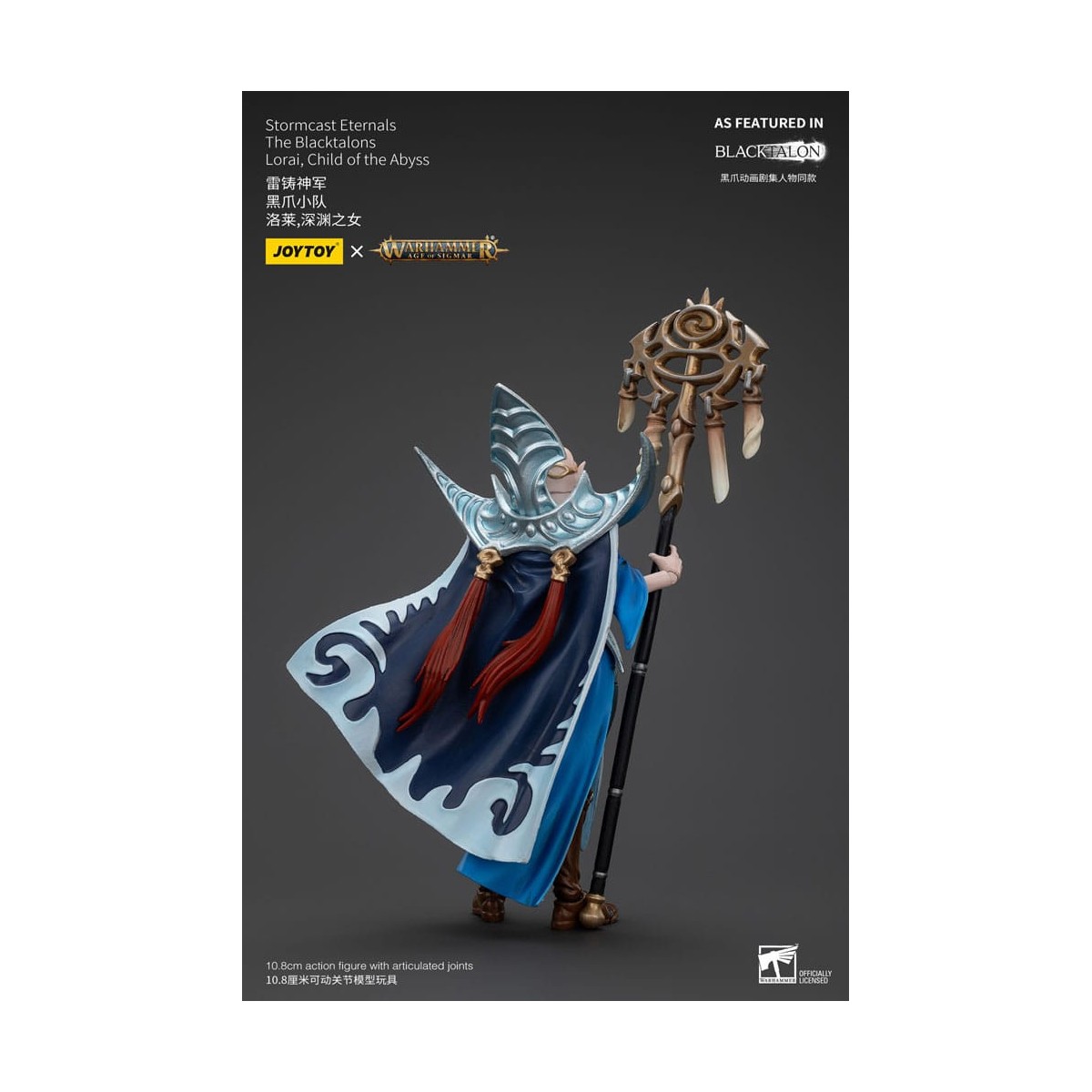 JoyToy - Stormcast Eternals Los Blacktalons - Lorai Niño del Abismo 1/18 - Warhammer Age of Sigmar