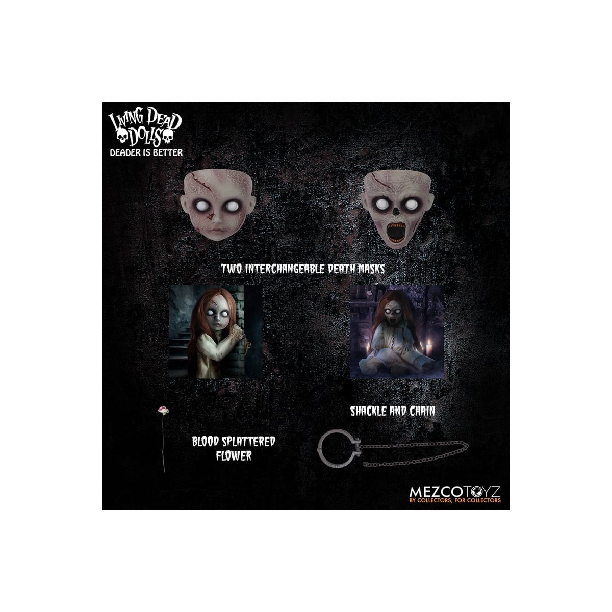 Mezco Muñecos Muertos Vivientes v2 - POSEY