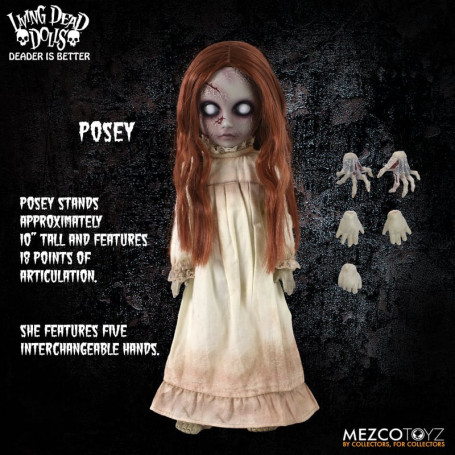 Mezco Muñecos Muertos Vivientes v2 - POSEY