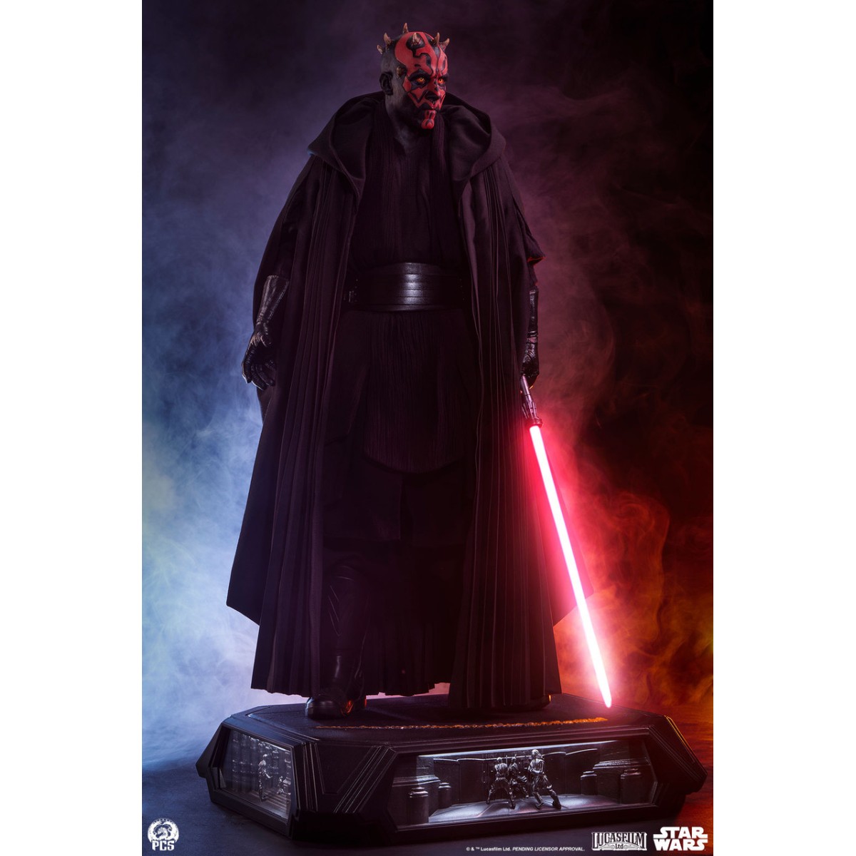 PCS Star Wars- Darth Maul 1/3 Estatua Hiperrealista - Episodio I La Amenaza Fantasma