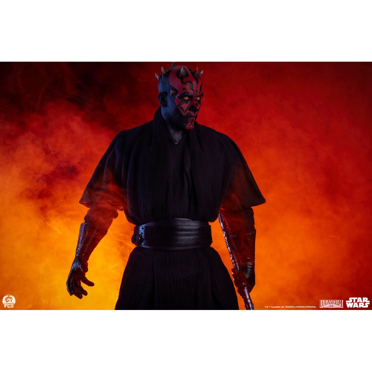 PCS Star Wars- Darth Maul 1/3 Estatua Hiperrealista - Episodio I La Amenaza Fantasma