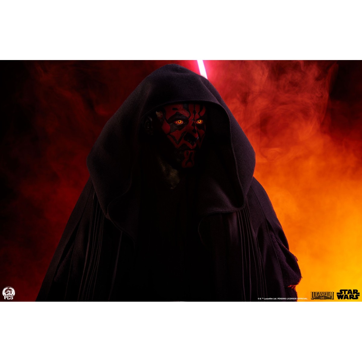 PCS Star Wars- Darth Maul 1/3 Estatua Hiperrealista - Episodio I La Amenaza Fantasma