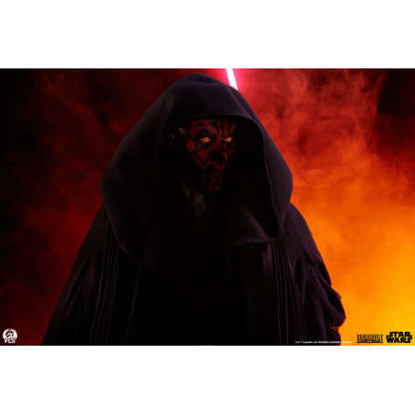 PCS Star Wars- Darth Maul 1/3 Estatua Hiperrealista - Episodio I La Amenaza Fantasma
