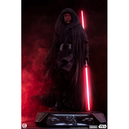 PCS Star Wars- Darth Maul 1/3 Estatua Hiperrealista - Episodio I La Amenaza Fantasma