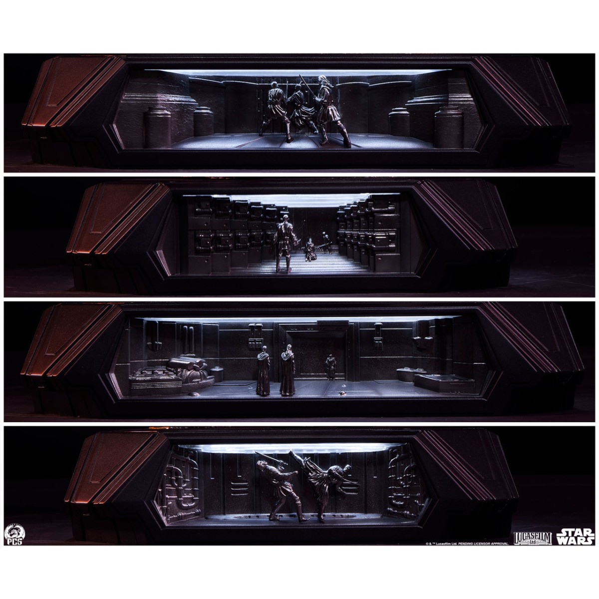 PCS Star Wars- Darth Maul 1/3 Estatua Hiperrealista - Episodio I La Amenaza Fantasma