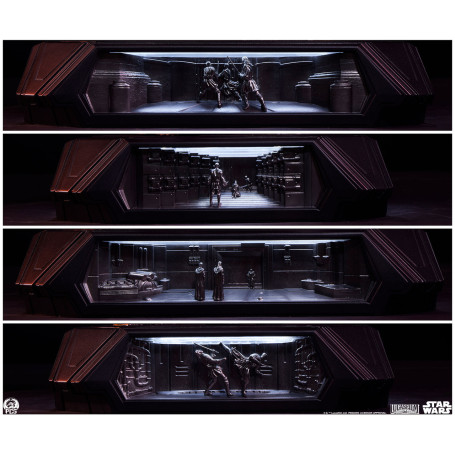 PCS Star Wars- Darth Maul 1/3 Estatua Hiperrealista - Episodio I La Amenaza Fantasma