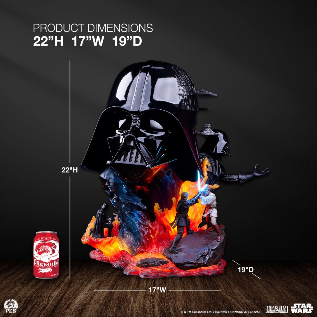 PCS Star Wars - Busto artístico de Darth Vader