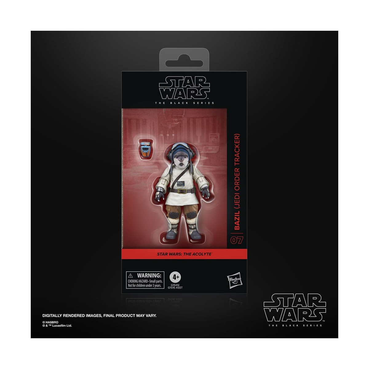 Star Wars La Serie Negra - Bazil Rastreador de la Orden Jedi - El Acólito