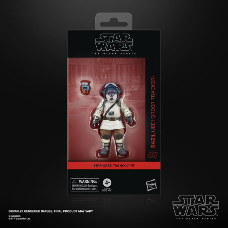 Star Wars La Serie Negra - Bazil Rastreador de la Orden Jedi - El Acólito