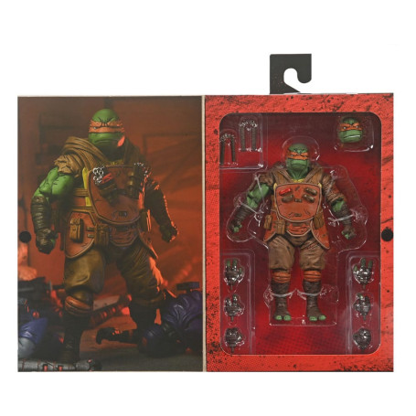 NECA - IDW Comics - Ultimate FLASHBACK MICHELAGELO El Último Ronin - TMNT - Teenage Mutant Ninja Turtles