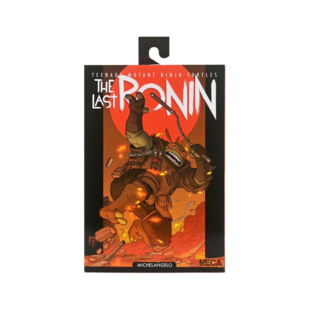 NECA - IDW Comics - Ultimate FLASHBACK MICHELAGELO El Último Ronin - TMNT - Teenage Mutant Ninja Turtles