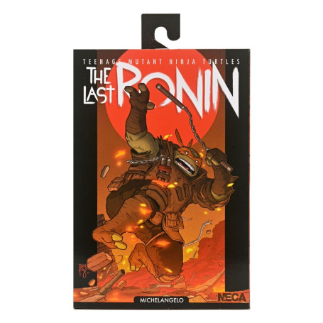 NECA - IDW Comics - Ultimate FLASHBACK MICHELAGELO El Último Ronin - TMNT - Teenage Mutant Ninja Turtles