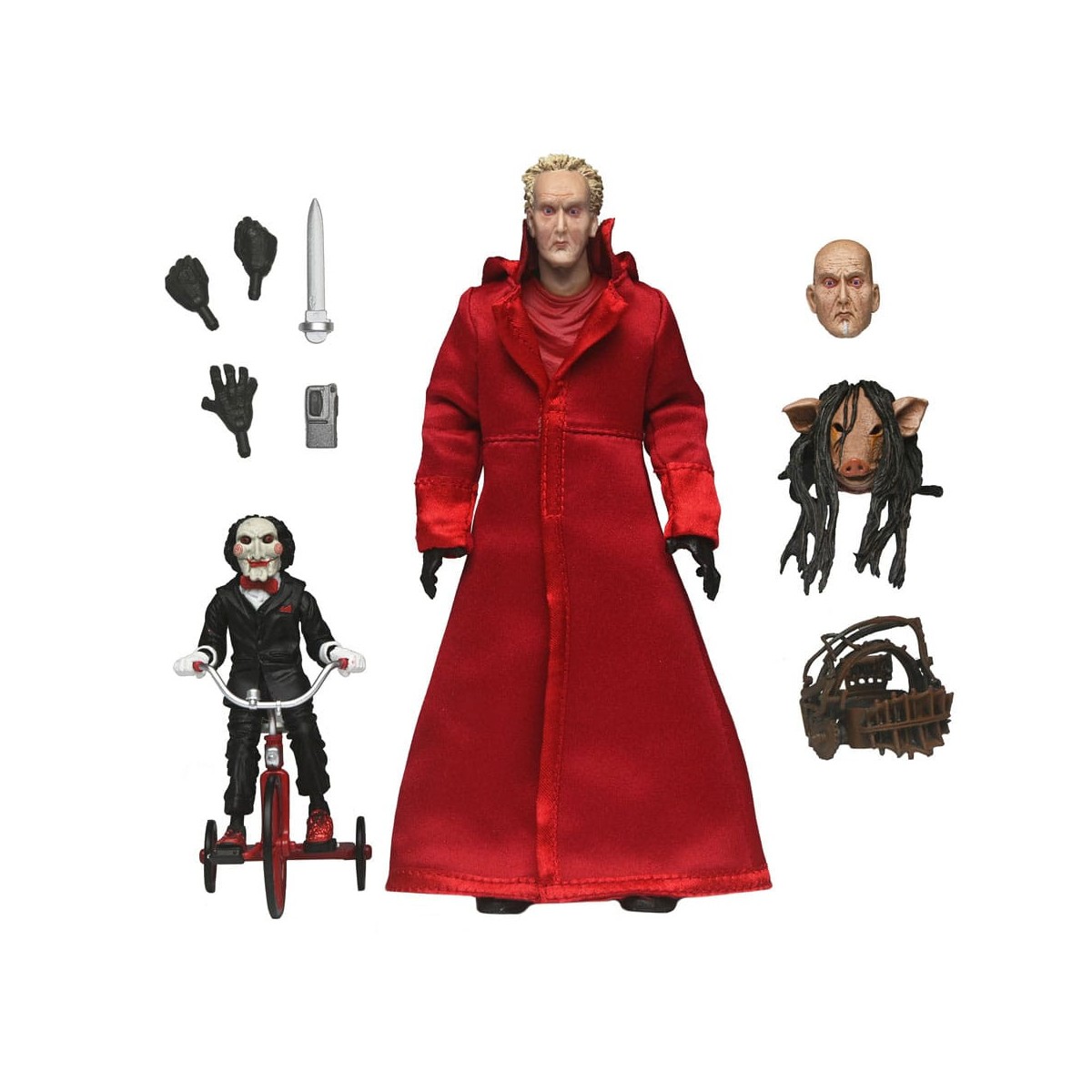 Neca - Ultimate Jigsaw Killer (Túnica Roja) - SAW
