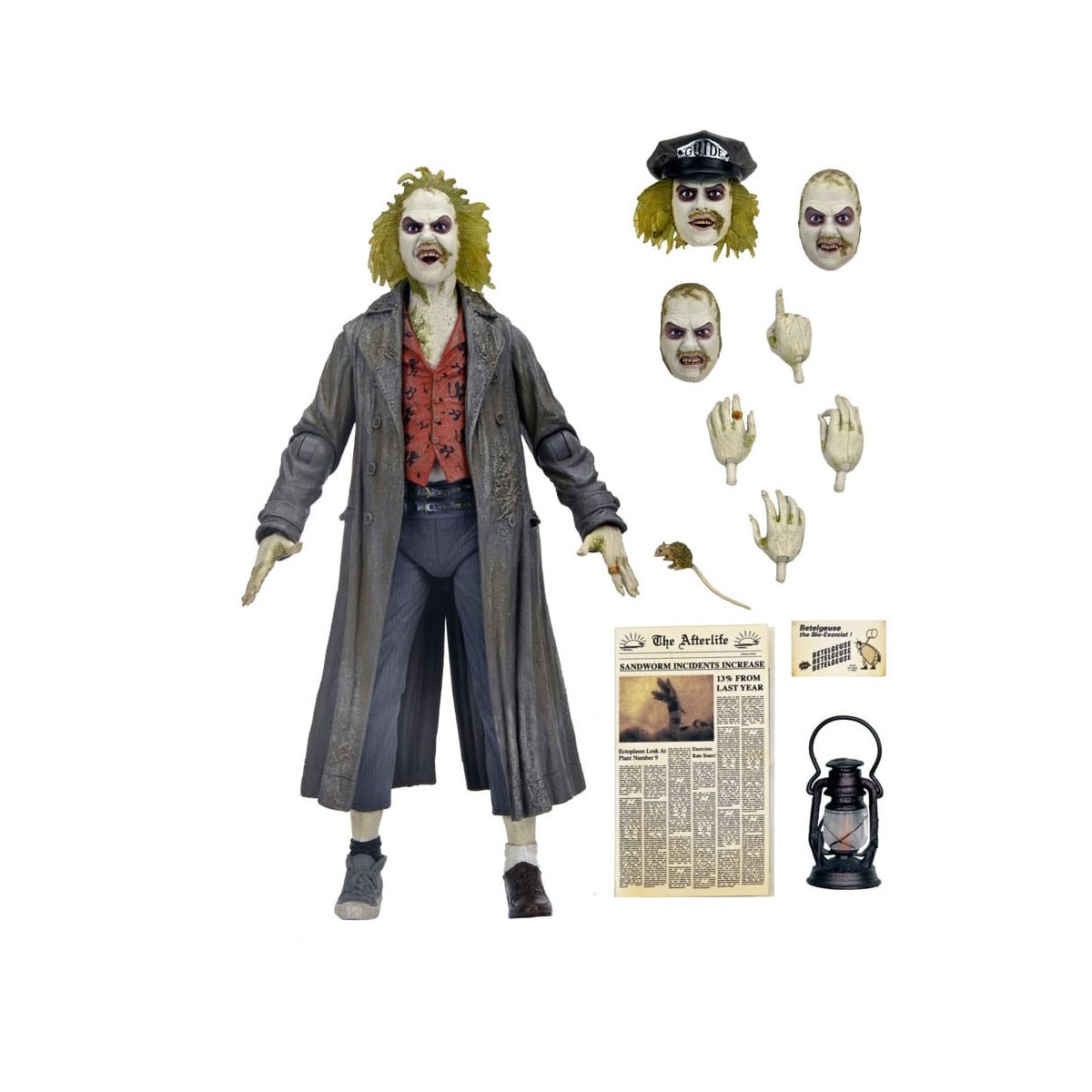 Neca BeetleJuice 1988 - Ultimate Beetlejuice: Guía turística El Bio-Exorcista