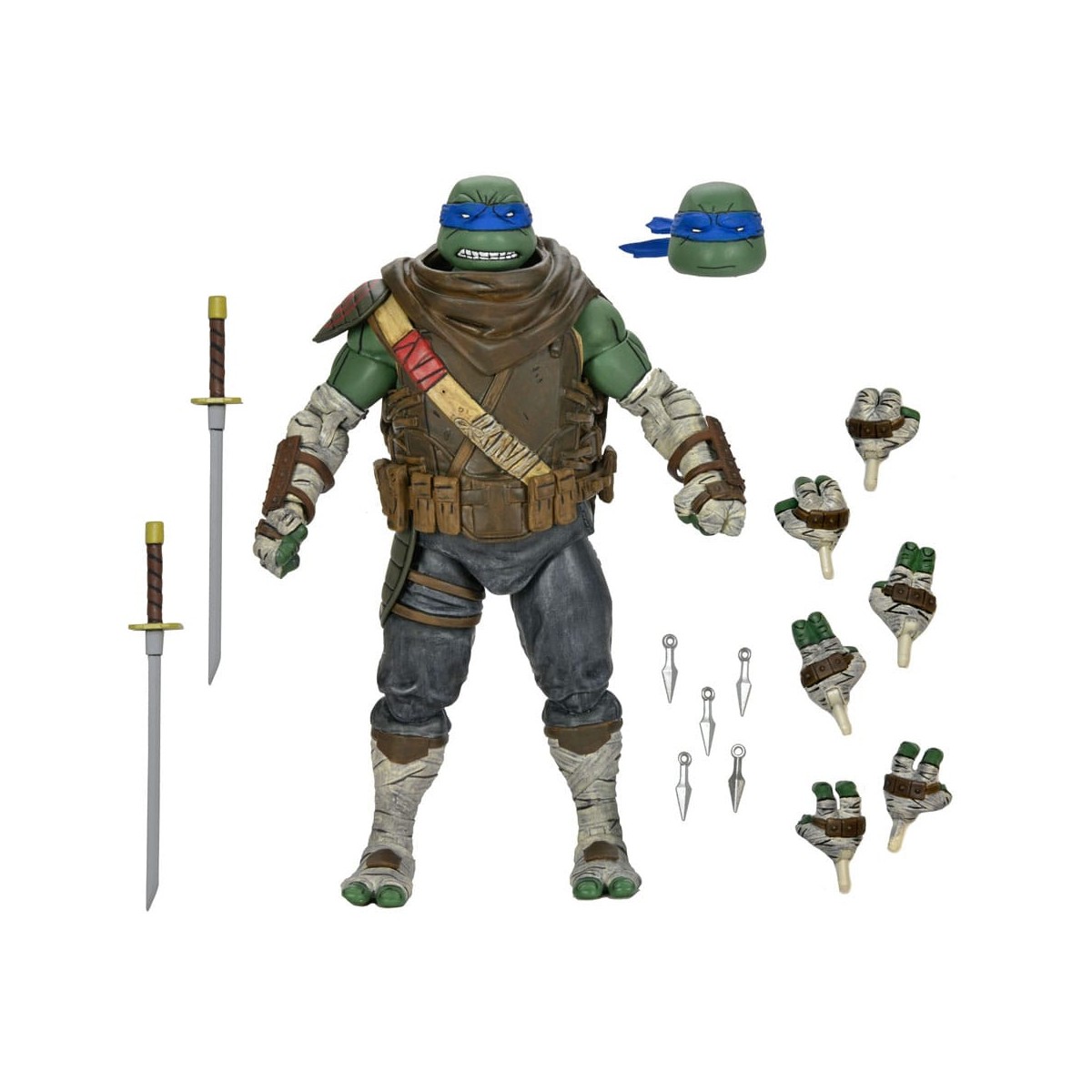 NECA - IDW Comics - Ultimate LEONARDO El Último Ronin - TMNT - Teenage Mutant Ninja Turtles