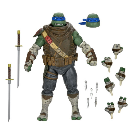 NECA - IDW Comics - Ultimate LEONARDO El Último Ronin - TMNT - Teenage Mutant Ninja Turtles
