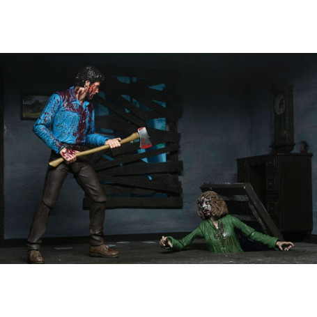 Neca Evil Dead - Ash Sangriento Definitivo y Cheryl Williams