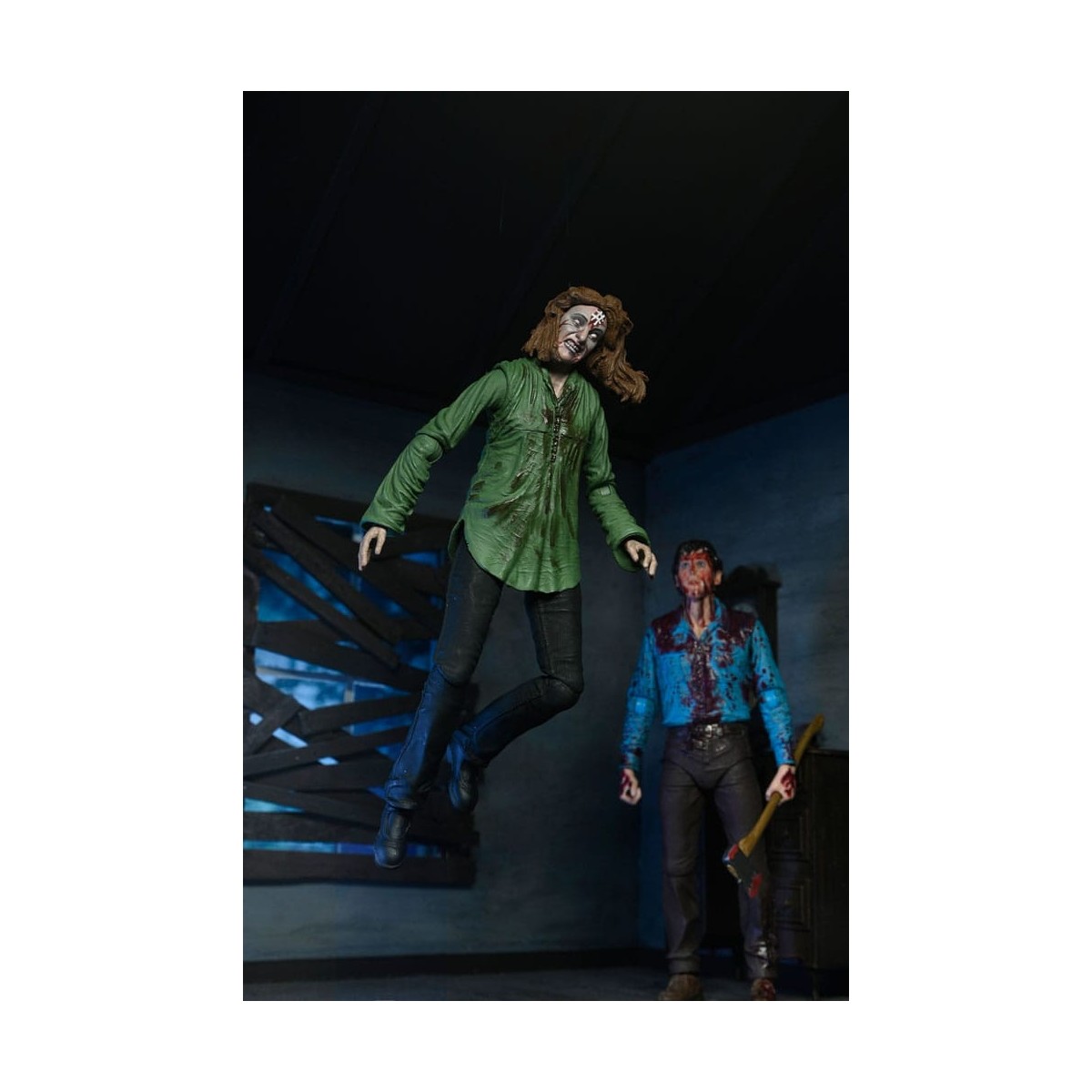 Neca Evil Dead - Ash Sangriento Definitivo y Cheryl Williams