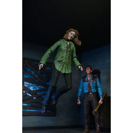Neca Evil Dead - Ash Sangriento Definitivo y Cheryl Williams