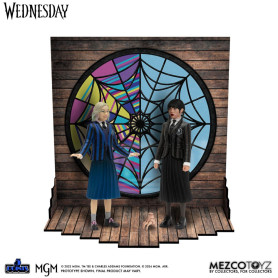 Mezco 5 Puntos - Miércoles & Enid Boxed Set - Miércoles